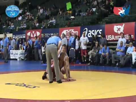 Open Greco-Roman 84kg: Travis Rutt vs. Aaron Siera...