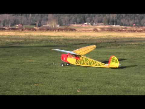 Flying 120" Comet Clipper Old Timer RC Model