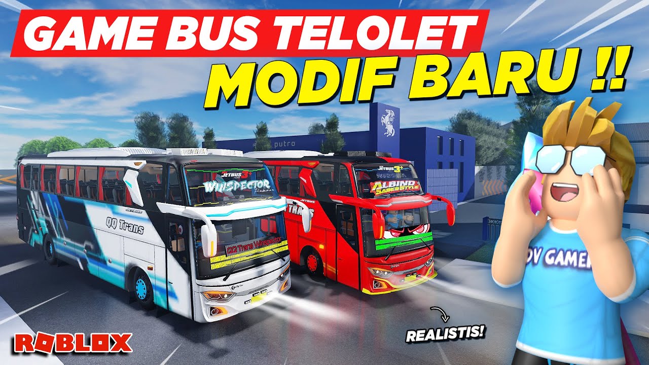 NYOBAIN GAME BUS TELOLET BASURI FULL MODIF TERBARU DI ROBLOX