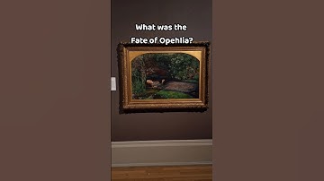 What was The fate of Ophelia? #art #ophelia