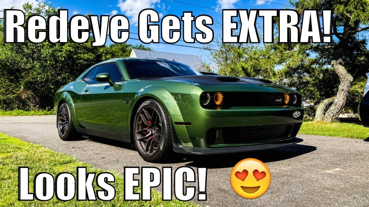 Wickerbill Install Challenger Hellcat Redeye! Looks GREAT!