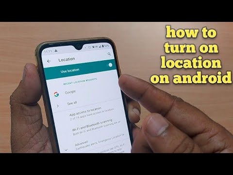 How To Enable Location For App On Android - YouTube