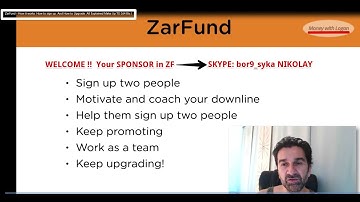 ZarFund - How it works How to sign up And How to Upgrade All Explained Make Up to 164 Btc!