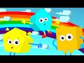 Rainbow Colors Song and Preschool Learning Video for Children