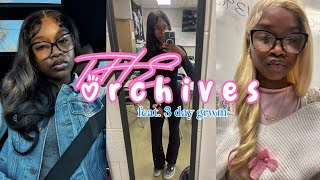 the archives ep 1 3 day grwm realistic mornings school talks making a morning drink