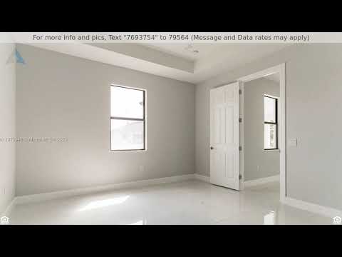 1416 SW Embers Ter, Cape Coral, FL home video tour