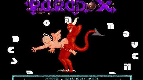 Paradox Cracktro for Crossword Construction Set (1990) Amiga