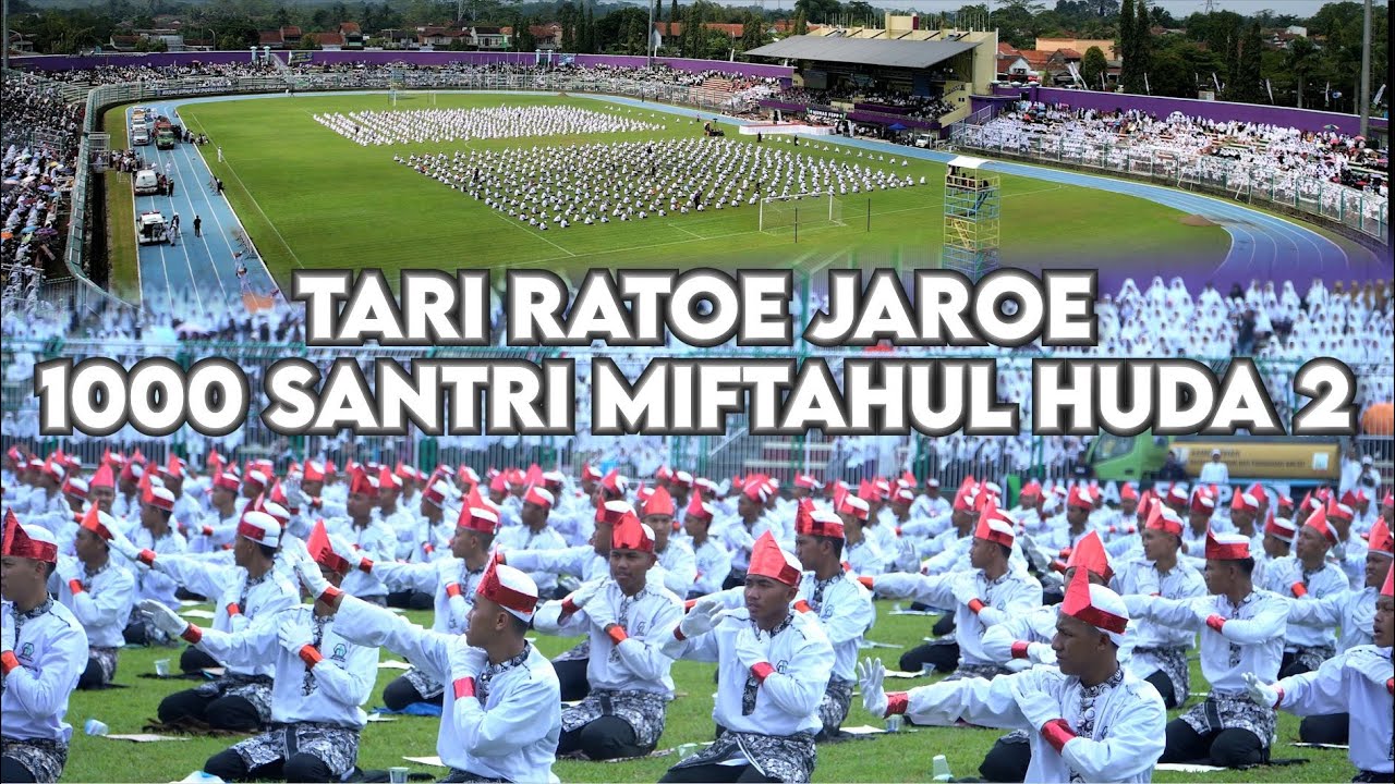 Tari Ratoe Jaroe Santri Miftahul Huda 2 Dalam Rangka Munas FSPP 2023