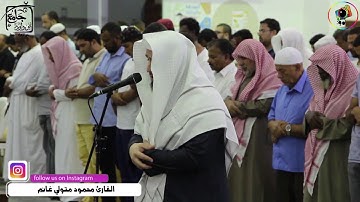عشائية إبداعية للقارئ | محمود متولي غانم | سورة القيامة | مرئي HD