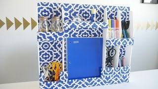 DIY Desk Organizer | Wall Organizer | Dorm Room Organizer: Foamboard -u can use cardboard if u dont have a foamboard Glue- 