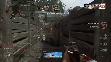 COD WW2 first day super kill (6 kill chain)
