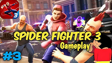 Spider Fighter 3 Action Open World Gameplay | Part 3 (Android,iOS)2023