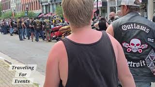 OUTLAWS Roll Into Ohio Bike Week 2026! Massive Biker Arrival Before the Sandusky Bike Parade