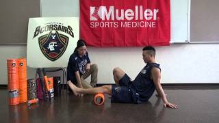 ふくらはぎをGRIDフォームローラーを使ってほぐす TriggerPointTM Performance Therapy 横浜ビーコルセアーズ x Mueller Japan 放散痛 検索動画13 ふくらはぎをGRIDフォームローラーを使ってほぐす TriggerPointTM Performance Therapy 横浜ビーコルセアーズ x Mueller Japan 放散痛 検索動画 13