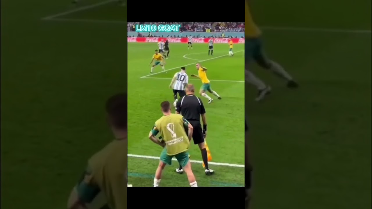 Goal Lionel Messi vs Australia 