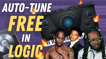How To Get Auto-Tune Effect FREE Logic Pro X | Pitch Correction (Travis Scott, Roddy Rich) Tutorial