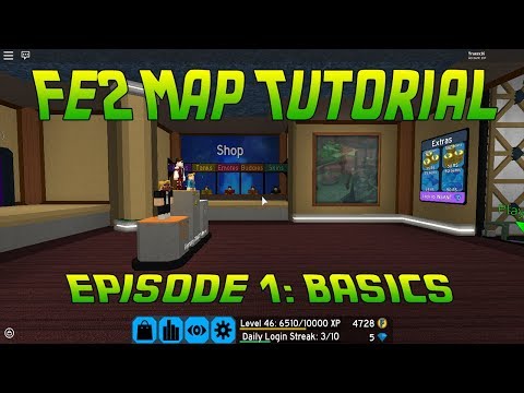 Roblox FE2 Mapa Tutorial | Episódio 1 (Básico)