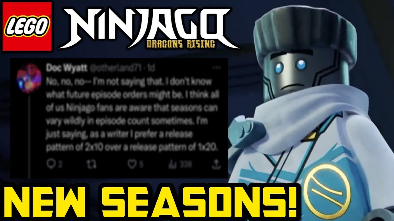 LEGO NINJAGO writer clarifies new Dragons Rising title