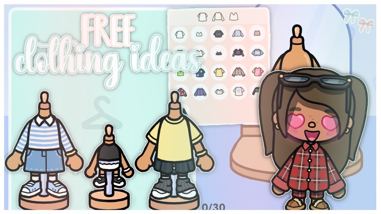FREE clothing ideas 💡💗🫐!! | *voiced* | 