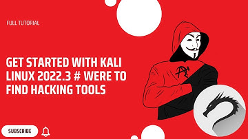 GET STARTED WITH KALI LINUX 2022.2 // WERE TO FIND HACKING TOOLS // BEGINNERS TUTORIAL 2022
