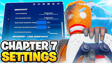 NEW BEST Controller SETTINGS + Sensitivity in Chapter 7 (Fortnite Tutorial)
