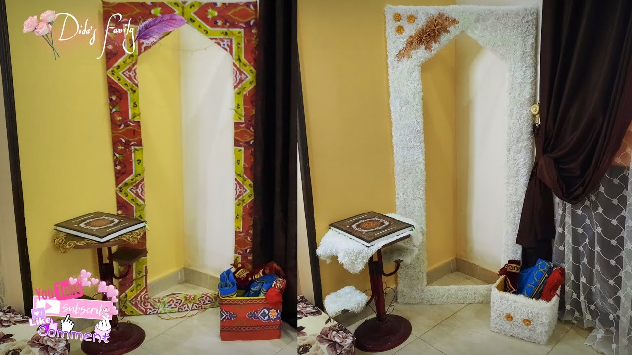 تغير ديكور ركن الصلاة بمناسبة عيد الاضحة YouTube