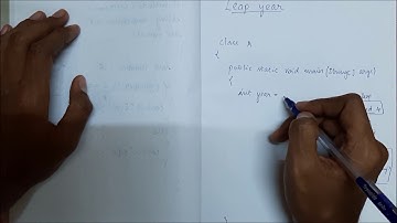 Check if a given  year is Leap Year  |  Java