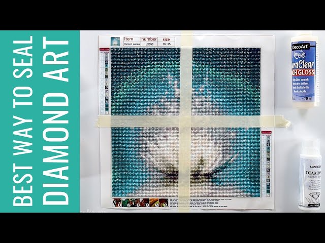 How to Seal a Diamond Painting and the Best Sealant 