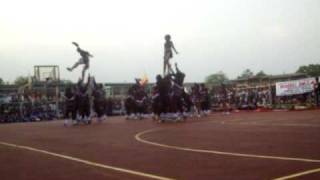 WMSU Palaro Cheerdance "CET Hawks" Part 1 09.06.09