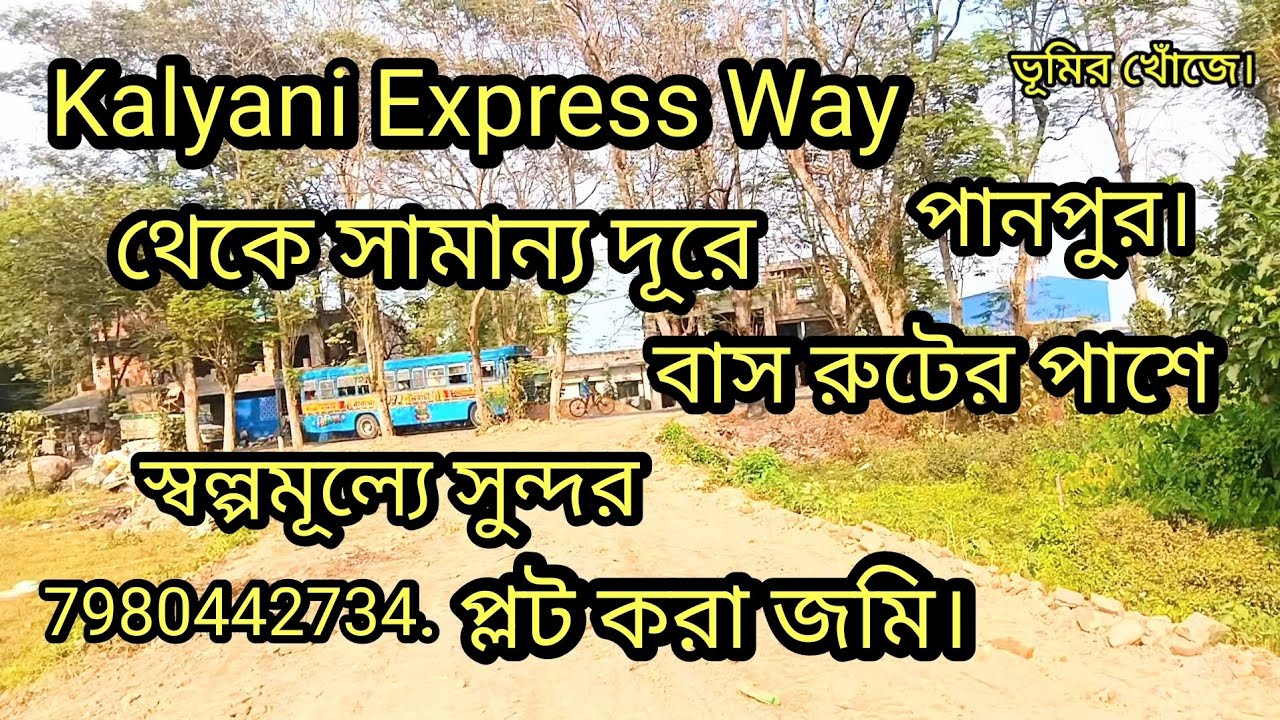 Land Sale for living, Factory and Gardening.(পানপুর,Kakinara Rafipurরোডের  পাশে)।