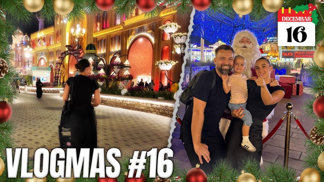 VLOGMAS 16 | Global Village, Deda Mraz i čarobni patuljci