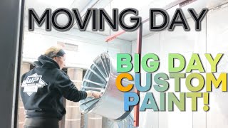 CUSTOM SHOP | Factory Walk | Machinery Move | Custom Paint | Custom Forged Monoblock Wheels (W13)