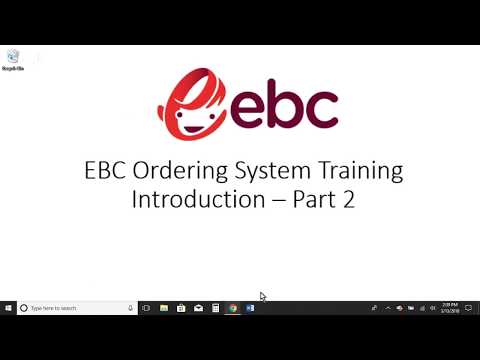 Old EBC Provider Portal - Intro Part 2
