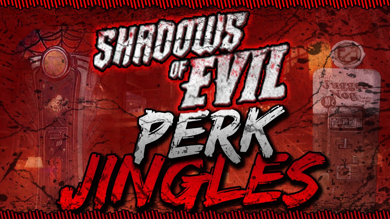 Black Ops 3 Zombies: ALL SHADOWS OF EVIL PERK JINGLES (Shadows Of Evil
