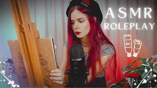 ASMR Roleplay 🎨 Je Fais Ton Portrait (🇫🇷 with Eng Sub)