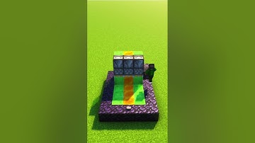 Cool 3x3 Elevator in Minecraft! #shorts