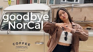 last few days as a norcal resident | VLOG