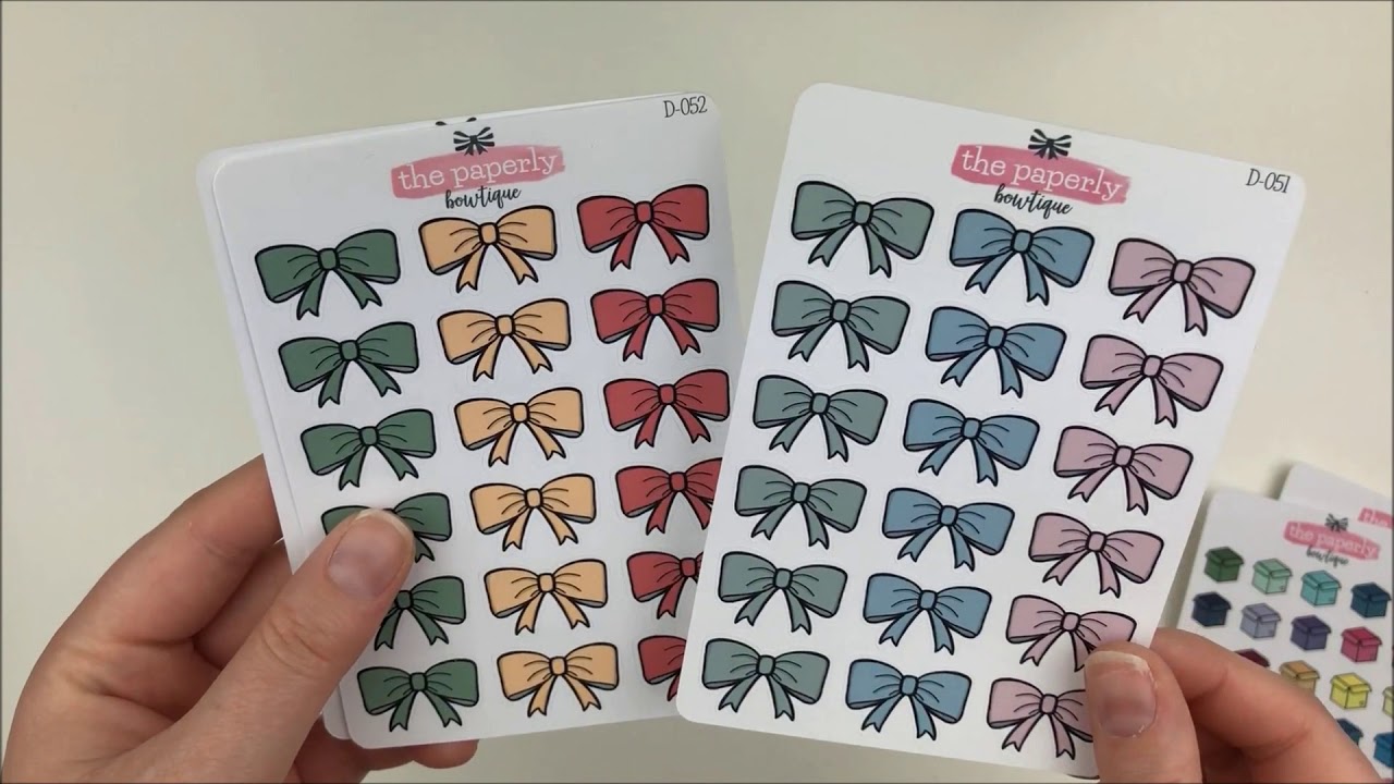 Etsy Haul // 472 and Main, The Paperly Bowtique, JLynnPaperCo, and More!