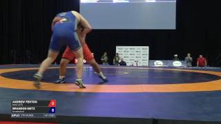 120 7th Place - Andrew Fenton (NMU-OTS) vs. Brandon Metz (Unattached)