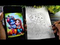 Cute  baby radha krishna drawing with  how to draw radha krishna with flute easy step by step