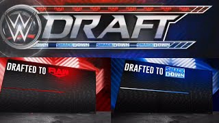 Datos WWE DRAFT 2021 graphics & card background || wwe draft 2021 remake Guía