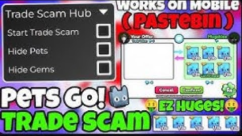 🔥OP🔥 Pets Go Trade Scam Script *FREE* Working 🍀 5x Luck Event Update Working All Executor 2025