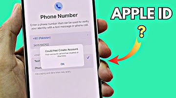 Could Not Create Account Your account cannot be created at this time | Apple ID Problem 2025 | Fixed