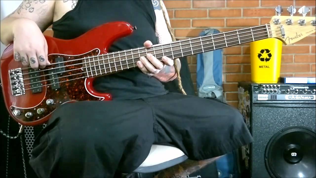 Around the Fur bass cover Deftones YouTube