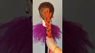 Coafura ușoară și de efect!Easy and effective hairstyle!✨ #short #hairstyle #updo #coafura  #braid