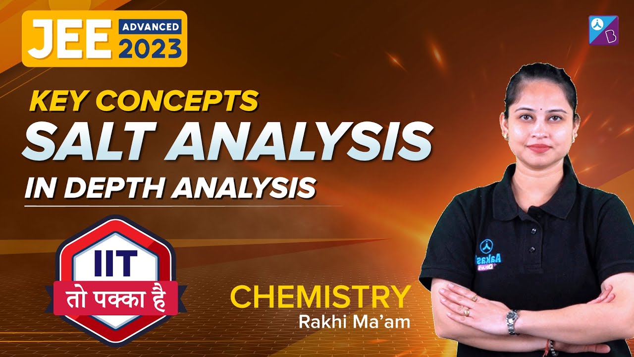Salt Analysis Concept Booster for JEE Advanced | PYQs Practice | JEE ...