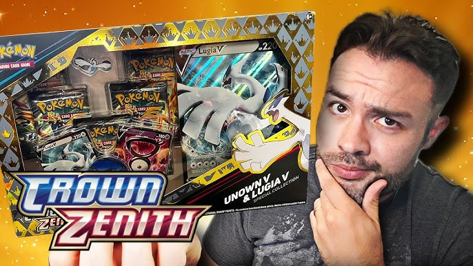 Pokemon Trading Card Game: Crown Zenith Unown V and Lugia V Special  Collection - GameStop Exclusive