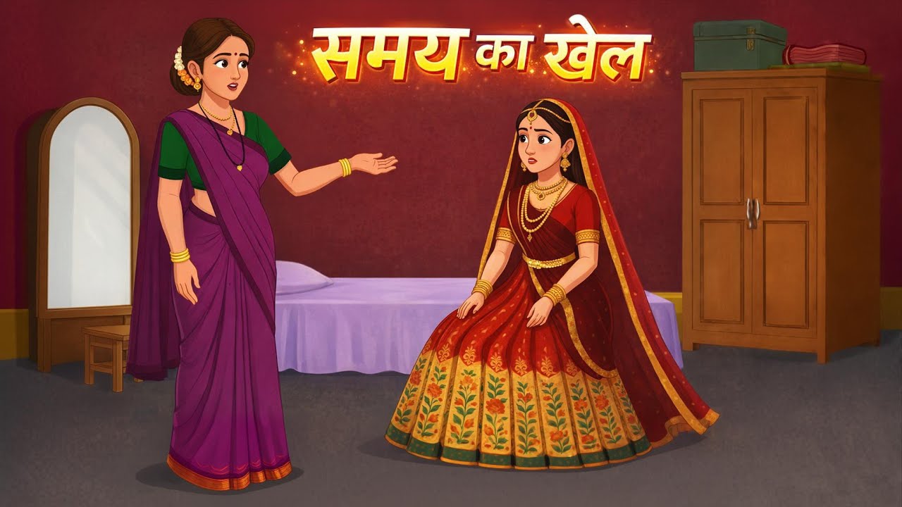 समय का खेल l Hindi Kahani |  Cartoon Story | Hindi Story | Moral Story | Kahani |