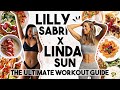 LILLY SABRI x LINDA SUN WORKOUT GUIDE | EATING & WORKING OUT LIKE LILLY SABRI FOR A WEEK (GIVEAWAY)