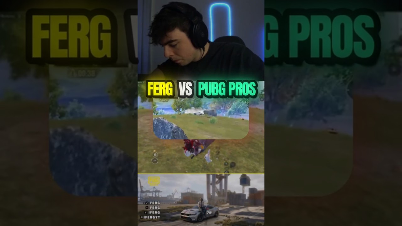 Iferg vs Pubgmobile Pros 1v3 😂😂